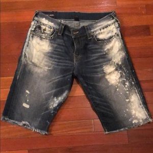 True Religion Jean Shorts